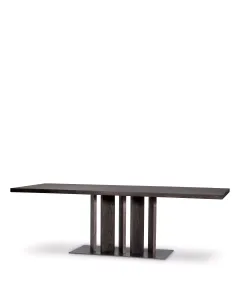 Julius Mocha Oak Dining Table