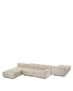 Dean Sofa Ottoman Skyward Sand