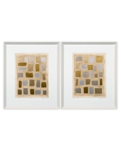 Sand Shaped by Michael Willett Print Set of 2