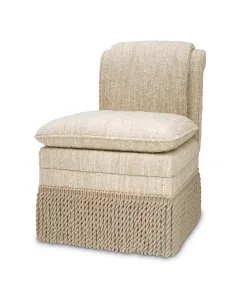 Fairburn Boucle Sonata Cream Dining Chair
