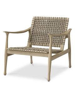 Manzo Aged Teak Outdoor Armchair