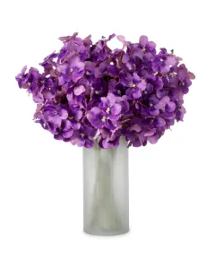 Bouquet of Vanda Orchids Purple Real Touch 24 pcs