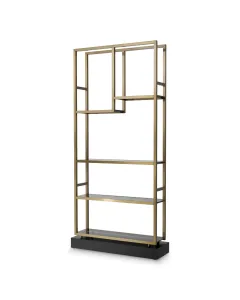 Corrado I Brushed Brass Cabinet