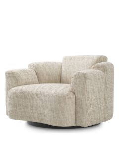 Marbella Creststone Beige Swivel Chair