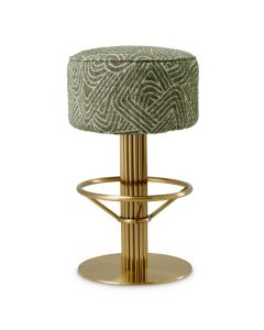 Carleton Camari Green Bar Stool