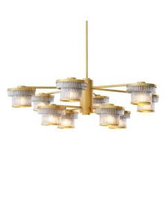 Andromeda Antique Brass Chandelier