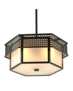 Minerva Bronze Ceiling Lamp