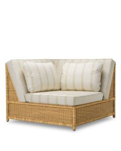 Hampton Faux Rattan Outdoor Modular Corner