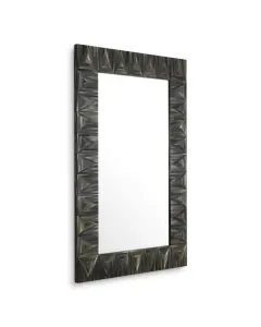 Belmont Straw Marquetry Mirror
