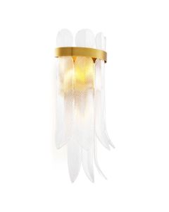 Erika Antique Brass Wall Lamp