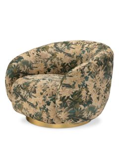 Brice Marston Green Swivel Chair