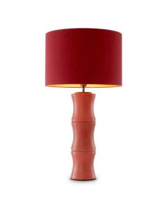 Bonny Coral Red Table Lamp