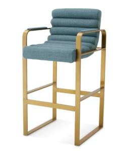 Olsen Scalea Blue Bar Stool