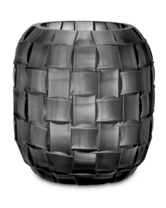 Varese Small Grey Glass Vase