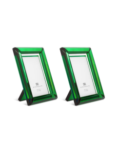 Theory Small Green Picture Frame Set of 2