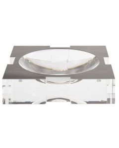 Carter Bowl Acrylic with Platinum