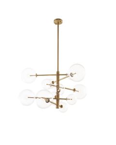 Argento Small Brass Chandelier