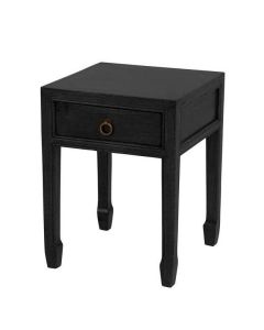EICHHOLTZ CHINESE LOW SIDE TABLE BLACK