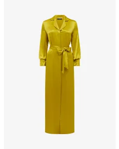 Elizabeth Long Robe - Gold