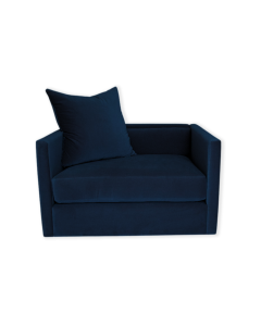 Australian Made Velvet Armchair by James Said 