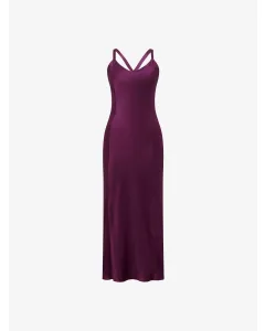 Brigitte Slip Dress - Magenta