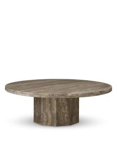 Florence Silver Travertine Coffee Table