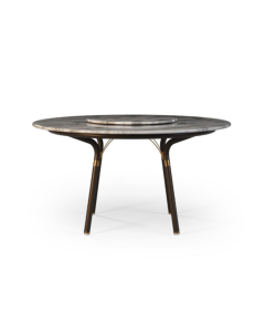 Nero Round Dining Table - Customise