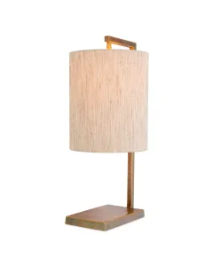 Volturno Vintage Brass Table Lamp