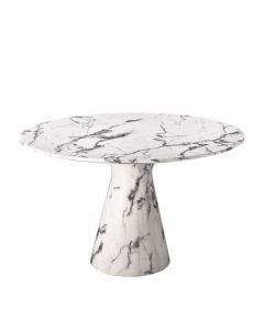 Eichholtz round dining table white 