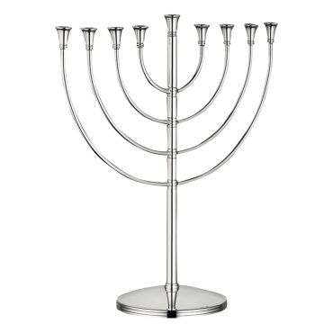 Judaique Silver-Plated Hanukkah