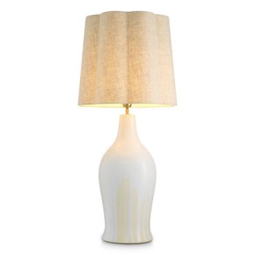 Beatriz White Table Lamp