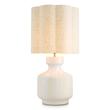 Lorena White Table Lamp