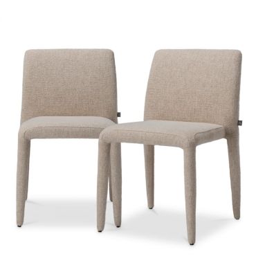 Leiza Renato Off-White Dining Chairs Set of 2