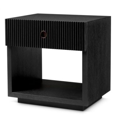 Dimitrios Nightstand Charcoal Oak
