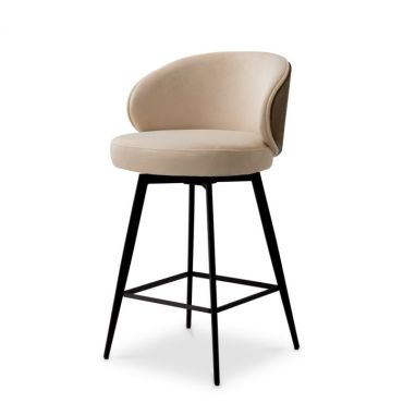 Camerota Sabino Beige Counter Stool