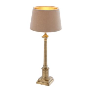 Cologne Small Brass Table Lamp 