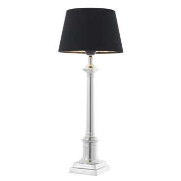 Cologne Small Nickel Table Lamp
