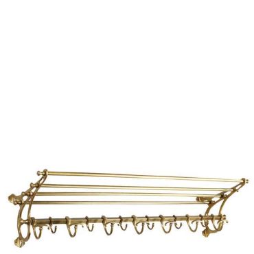 Hudson Brass Large Coatrack