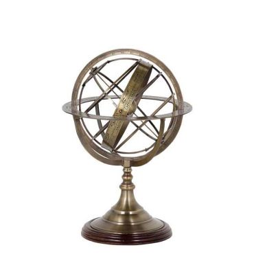Small Brass Globe