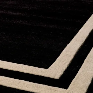 Celeste Black & Off White Rug - 200 x 300cm