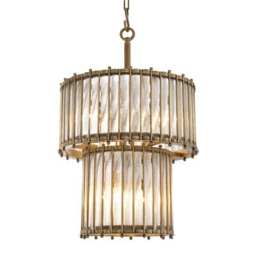 Tiziano Brass Double Lantern