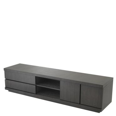 Eichholtz CROSBY TV CABINET CHARCOAL OAK