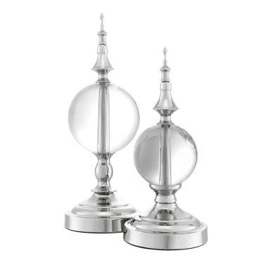 Zamora Nickel Objects - Set of 2