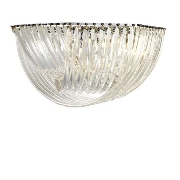 Hyeres Nickel Ceiling Lamp