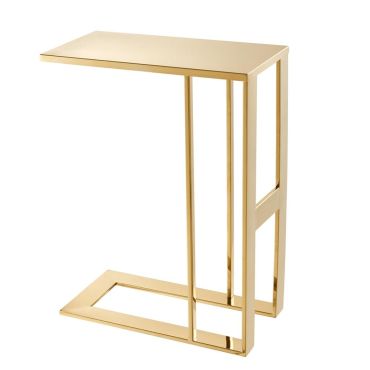 Pierre Gold Side Table