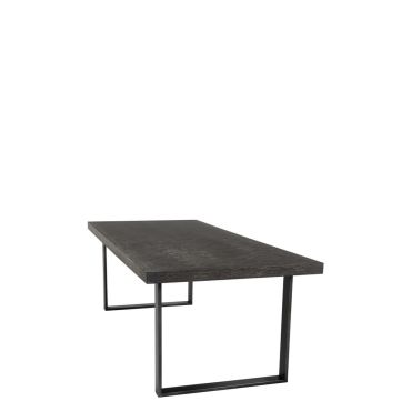 Melchior Charcoal Oak Dining Table