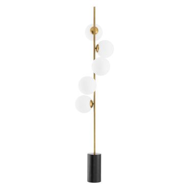 Tempo Brass Floor Lamp