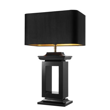 Mandarin Black Table Lamp