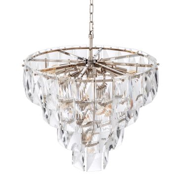 Amazone Small Nickel Chandelier