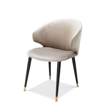 Volante Roche Beige Dining Arm Chair